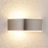 Aplique de pared Pacon de acero inoxidable para exteriores