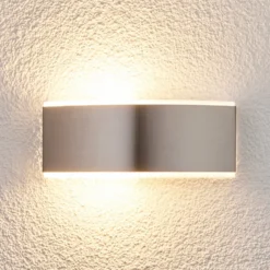Aplique de pared Pacon de acero inoxidable para exteriores