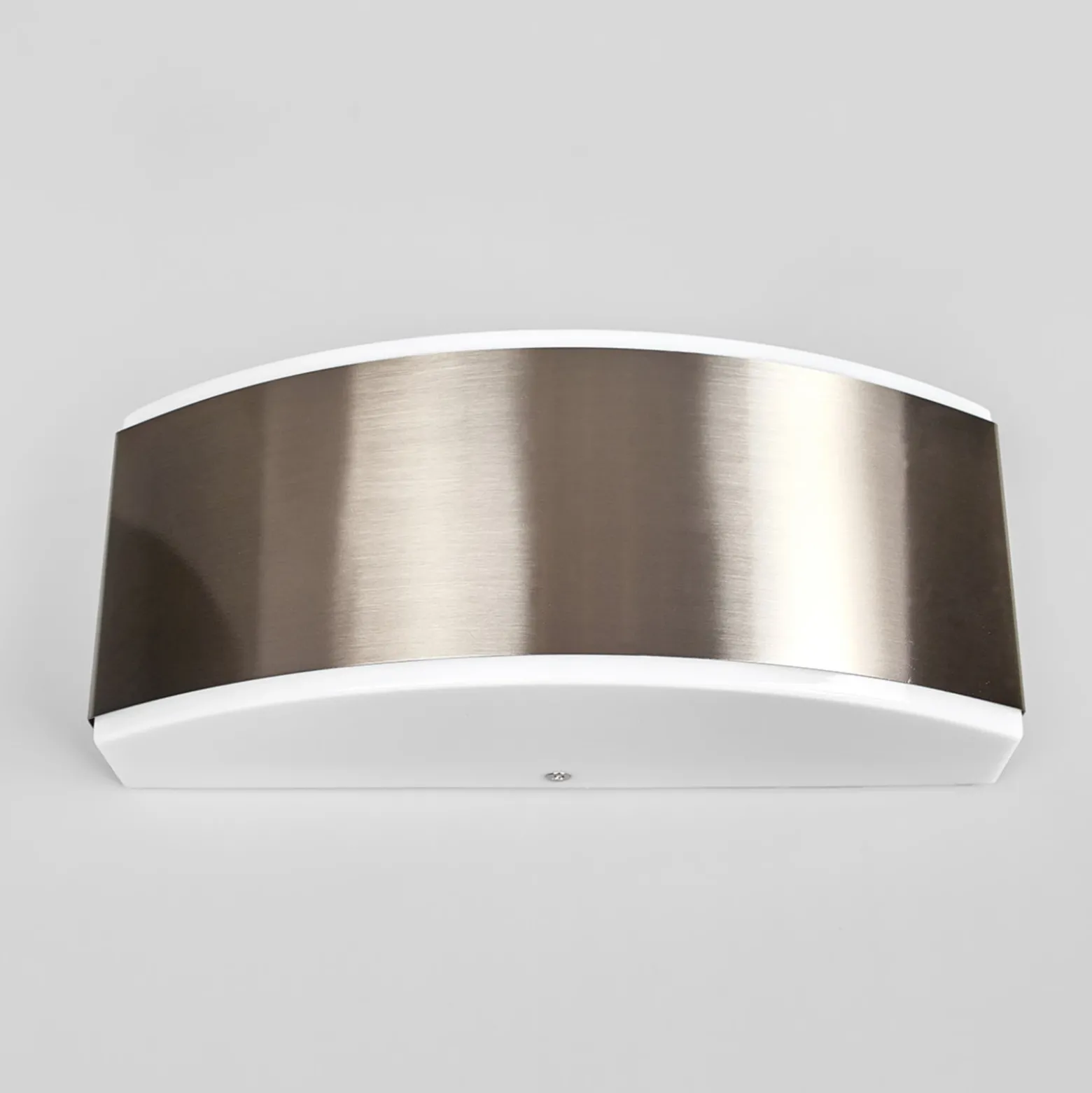 Aplique de pared Pacon de acero inoxidable para exteriores