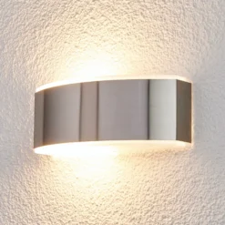 Aplique de pared Pacon de acero inoxidable para exteriores