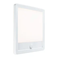 Aplique de pared Paulmann Lamina Sensor CCT, angular, blanco