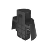 Aplique de pared SLV Photoni, negro, aluminio, 25 cm de ancho