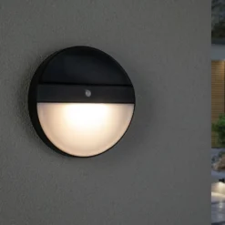 Aplique de pared solar Elois de Paulmann, detector de movimiento