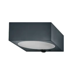 Aplique de pared solar OSRAM ENDURA STYLE DOWN, gris, sensor, IP65