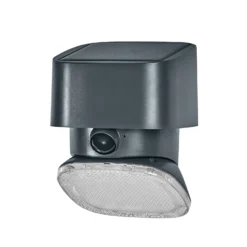 Aplique de pared solar OSRAM ENDURA STYLE TURN, gris, sensor, IP54