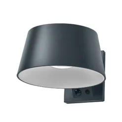Aplique de pared solar OSRAM ENDURA STYLE BRELLA, gris, sensor IP54