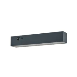 Aplique de pared solar OSRAM ENDURA STYLE SHORE, gris, sensor, IP54