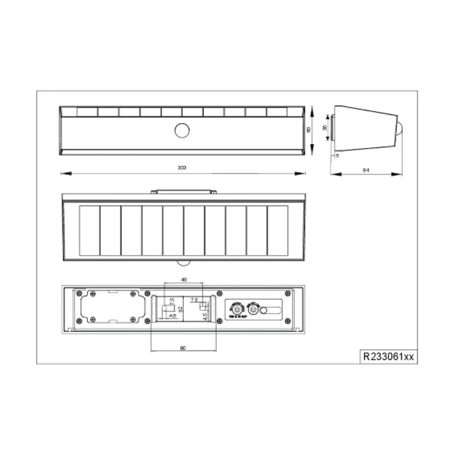 Aplique de pared solar Silves, negra, sensor, IP44