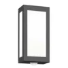Aplique exterior Aqua Rain, antracita, sensor