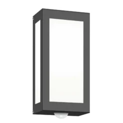 Aplique exterior Aqua Rain, antracita, sensor
