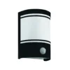 Aplique exterior Cerno, detector movimiento, negro