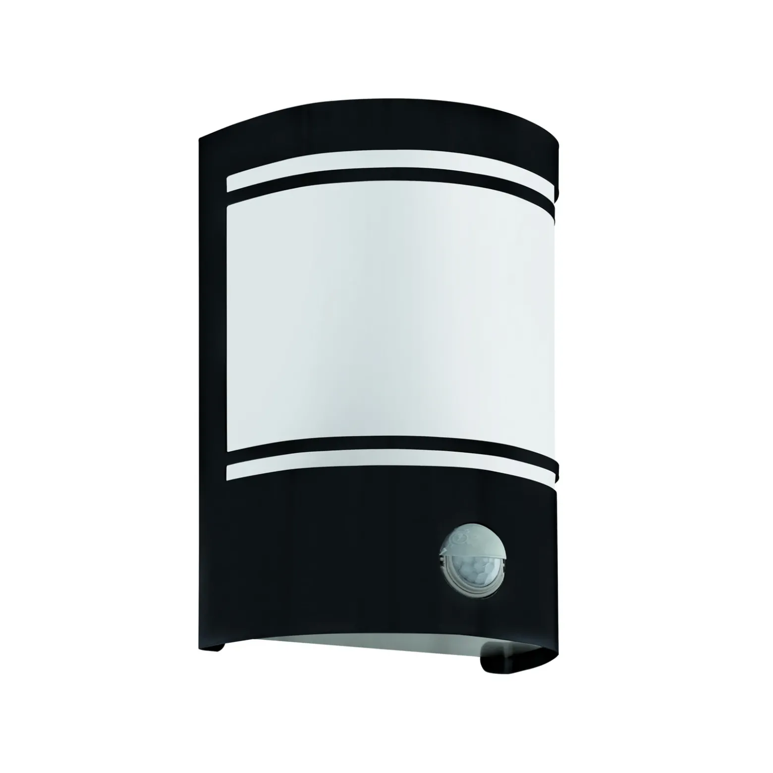 Aplique exterior Cerno, detector movimiento, negro