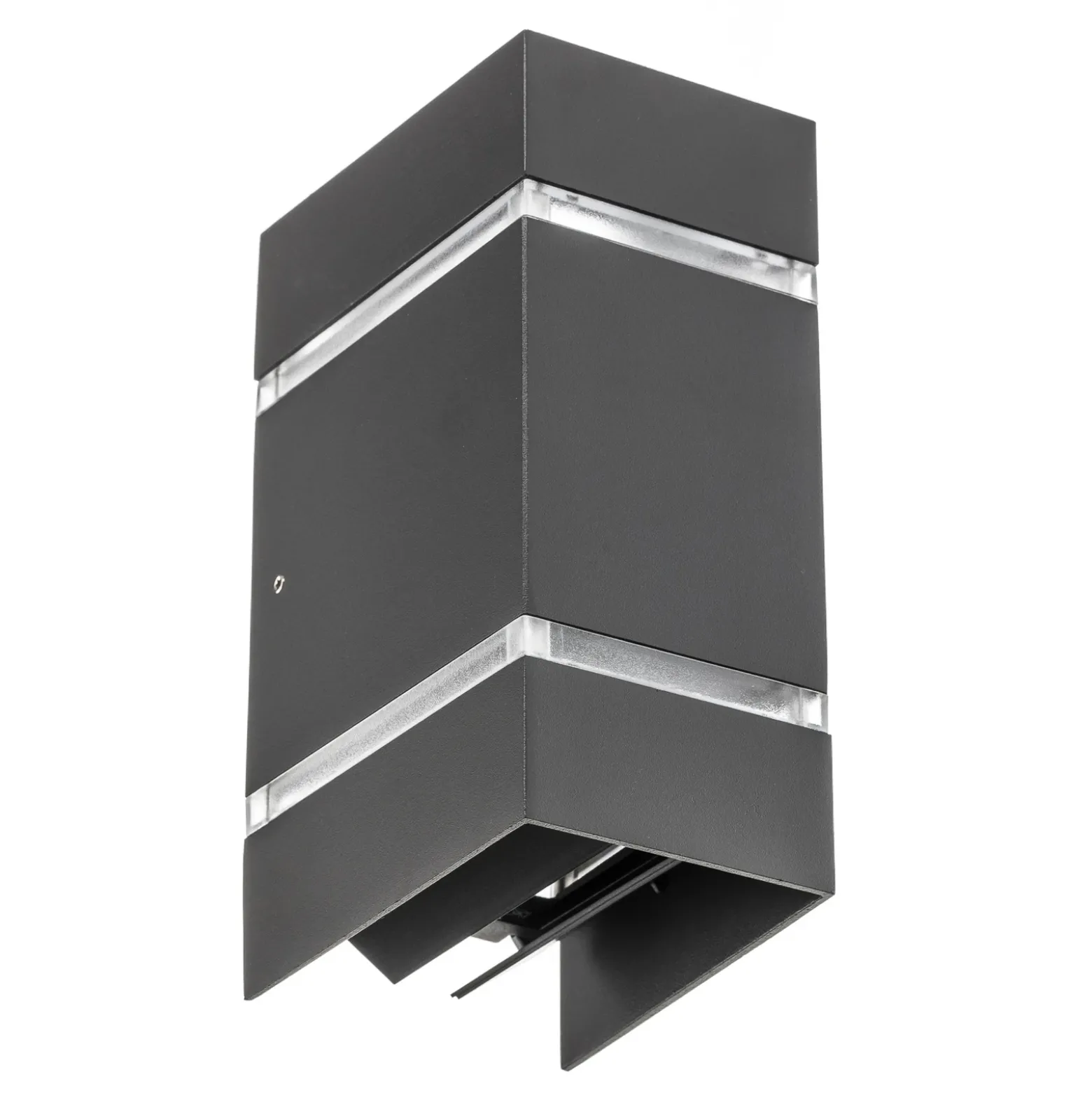 Aplique exterior Cremona efecto rayas alto 19,5cm
