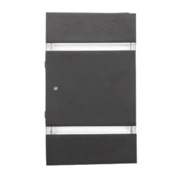 Aplique exterior Cremona efecto rayas alto 19,5cm