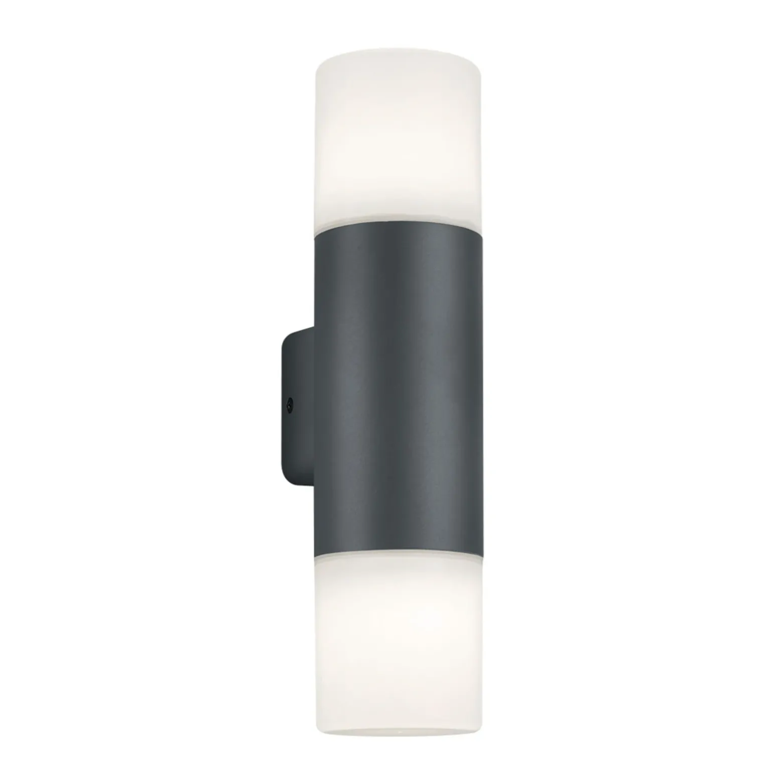 Aplique exterior Hoosic, 2 luces, antracita