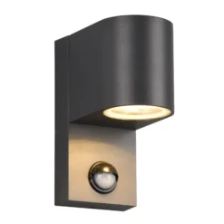 Aplique exterior Roya 1 luz redondo antracita