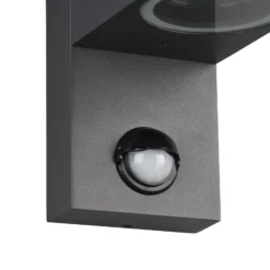 Aplique exterior Roya 1 luz redondo antracita