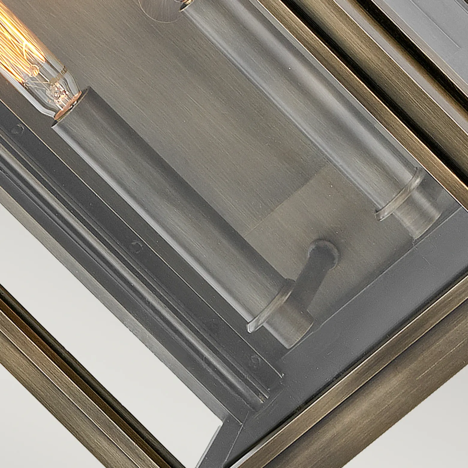 Aplique exterior Sag Harbour, 2 luces bronce