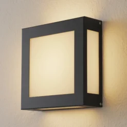 Aplique exterior sensor LED Aqua Legendo antracita