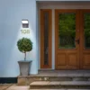 Aplique LED con sensor para exterior ENDURA STYLE WIDE de OSRAM, gris oscuro