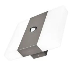 Aplique LED con sensor para pared de exterior Kumi, grafito, IP44