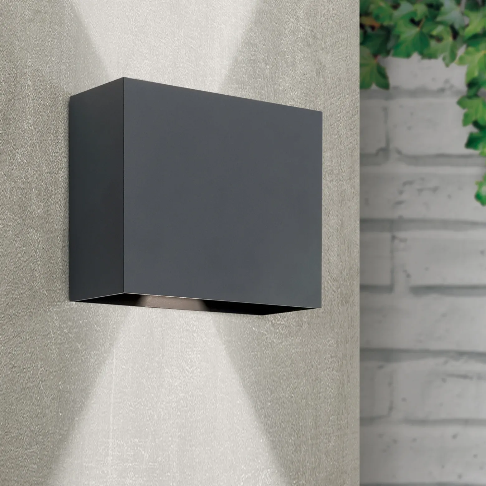 Aplique LED de exterior Acento, ajustable