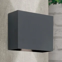 Aplique LED de exterior Acento, ajustable