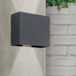 Aplique LED de exterior Acento, ajustable