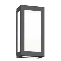 Aplique LED de exterior Aqua Rain, antracita