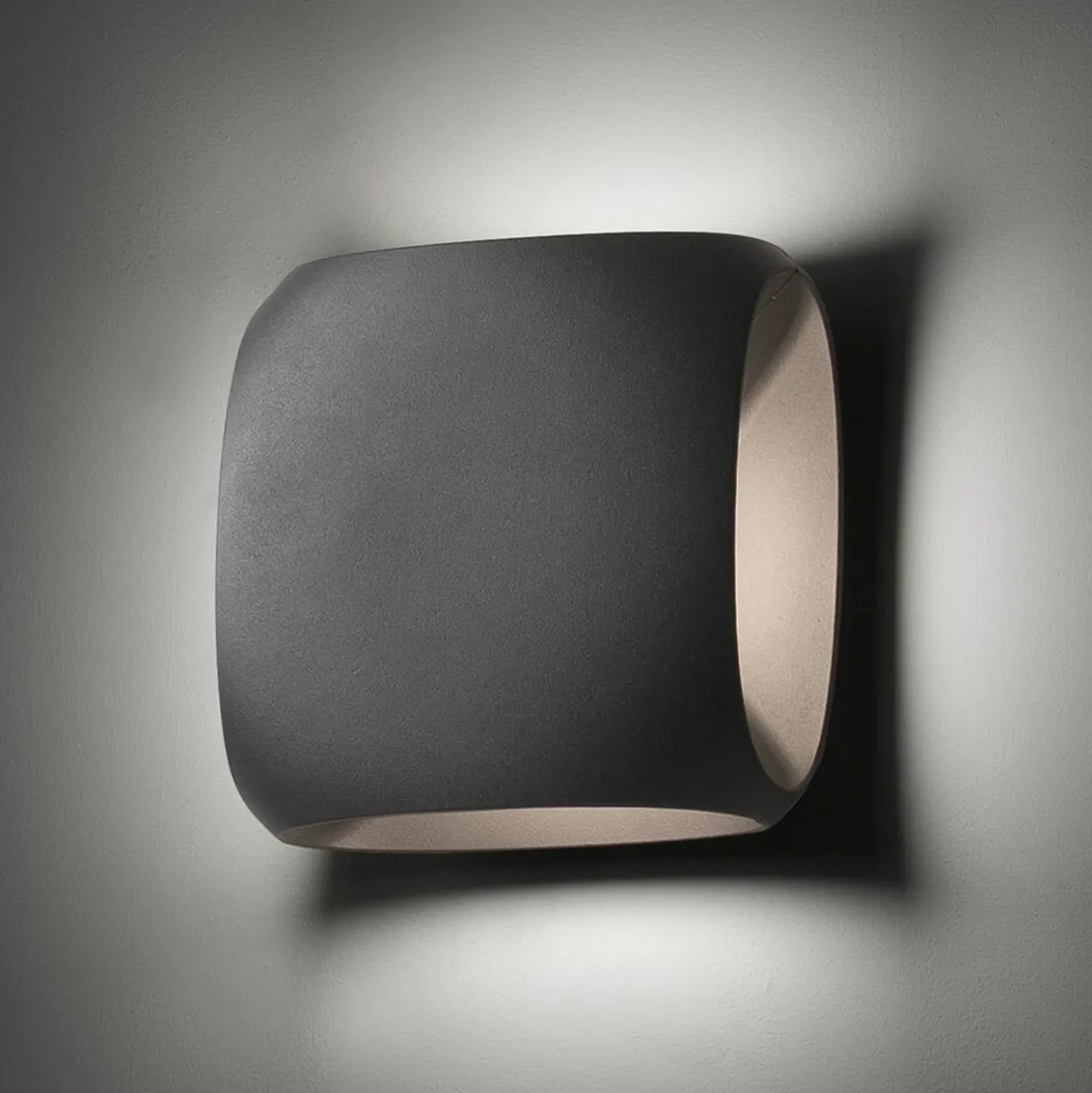 Aplique LED de exterior Bu-oh! antracita