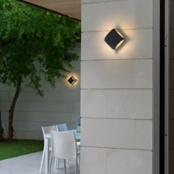 Aplique LED de exterior Bu-oh! antracita
