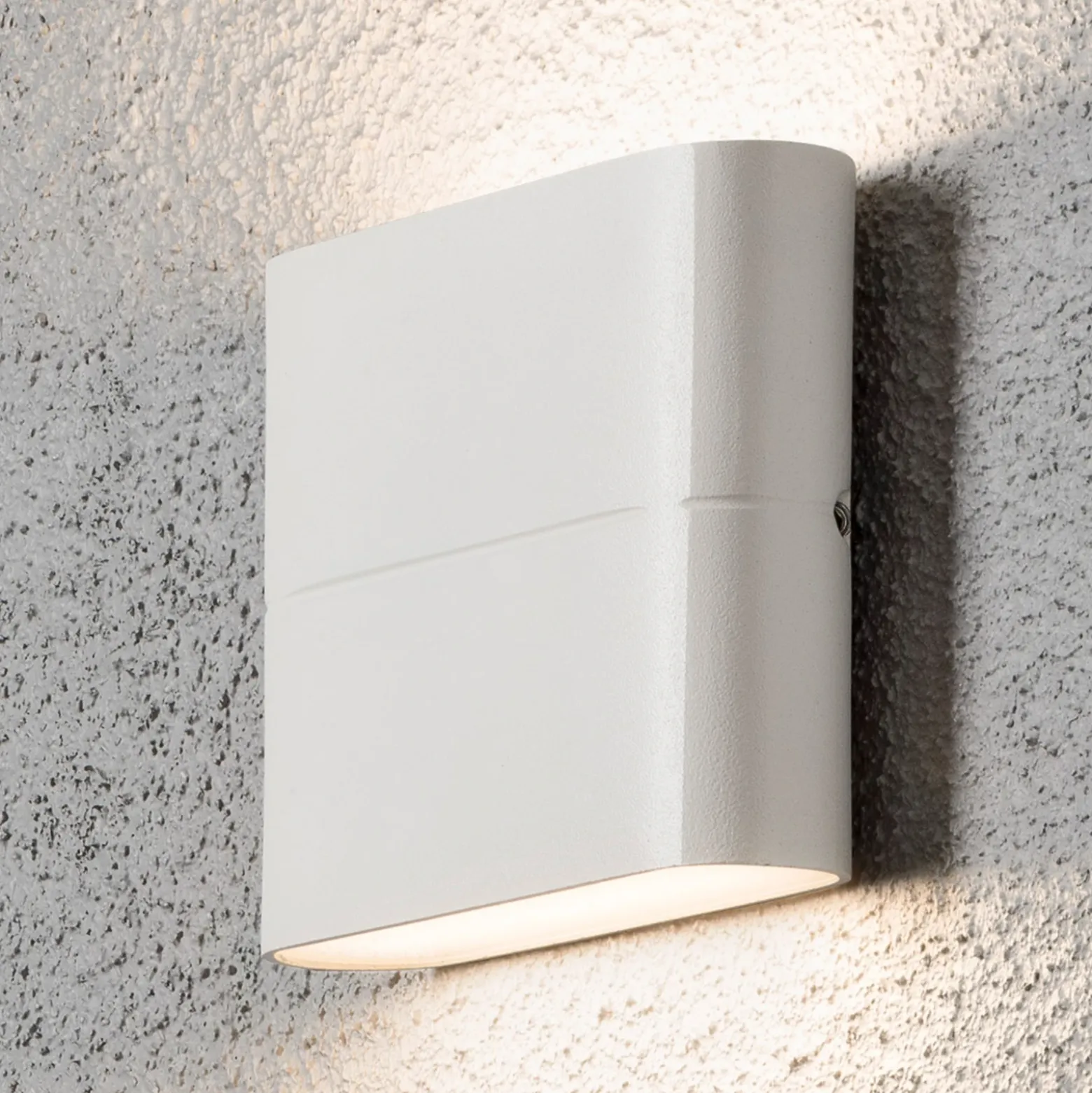 Aplique LED de exterior Chieri 11 cm blanco
