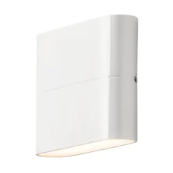 Aplique LED de exterior Chieri 11 cm blanco