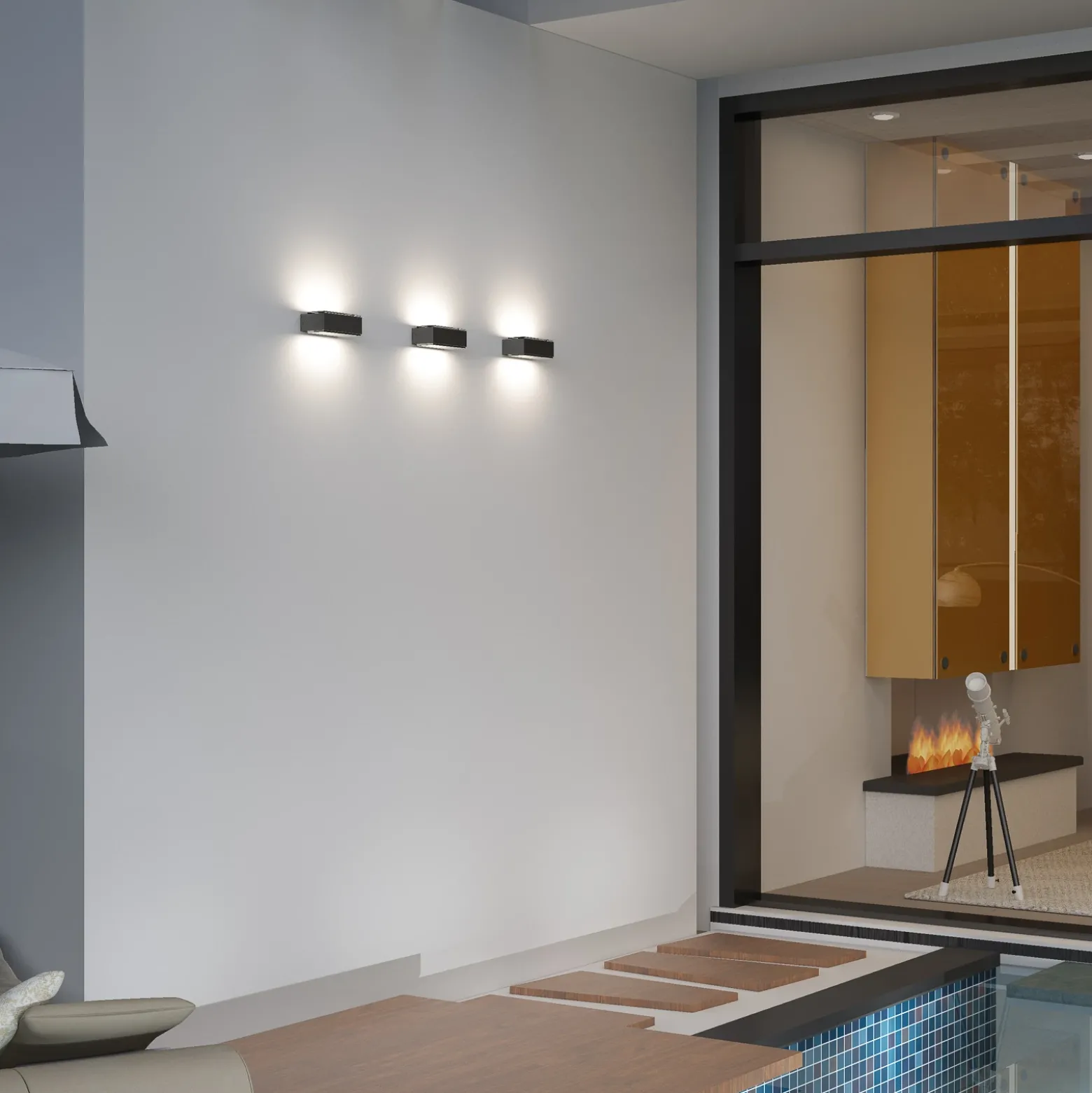 Aplique LED de exterior CMD 9027, Up-Down