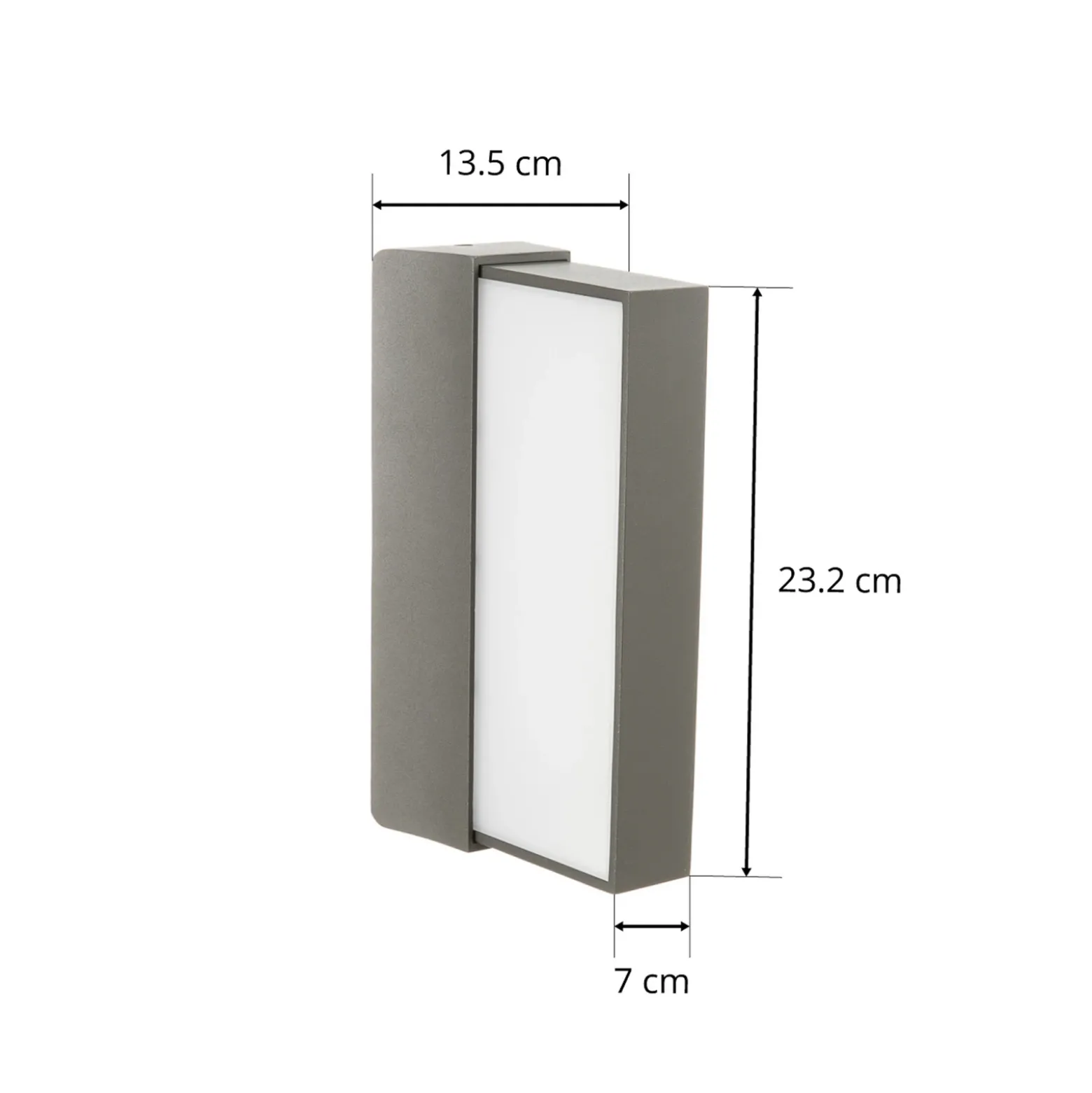 Aplique LED de exterior Cuando, up down
