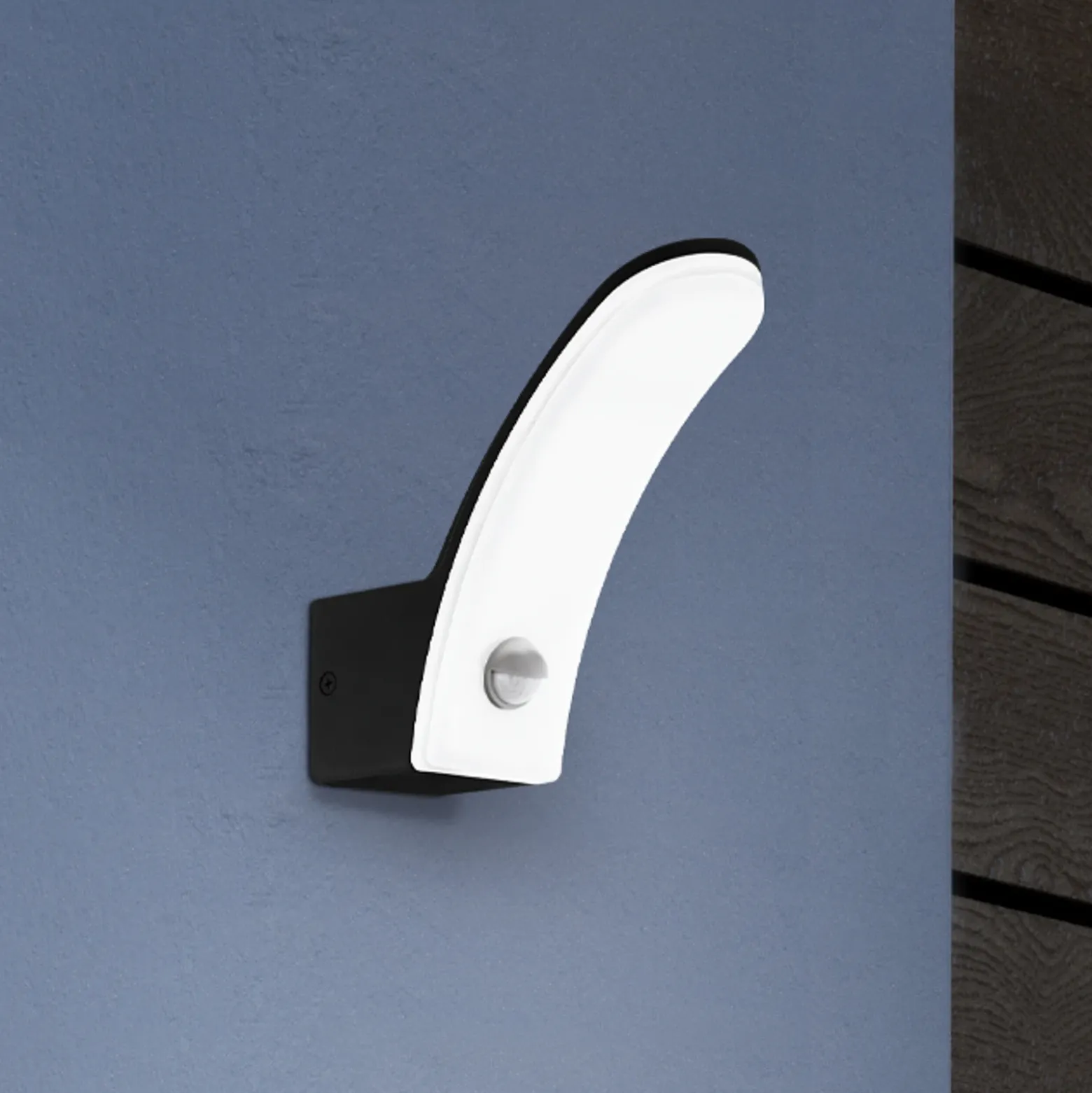 Aplique LED de exterior Fiumicino con sensor