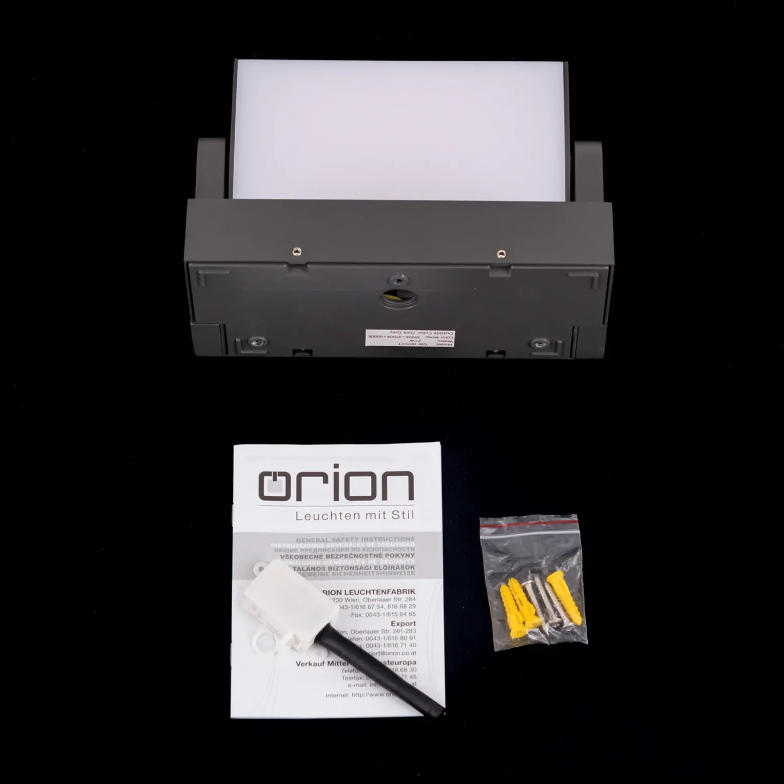 Aplique LED de exterior Ginger, IP54, CCT, blanco