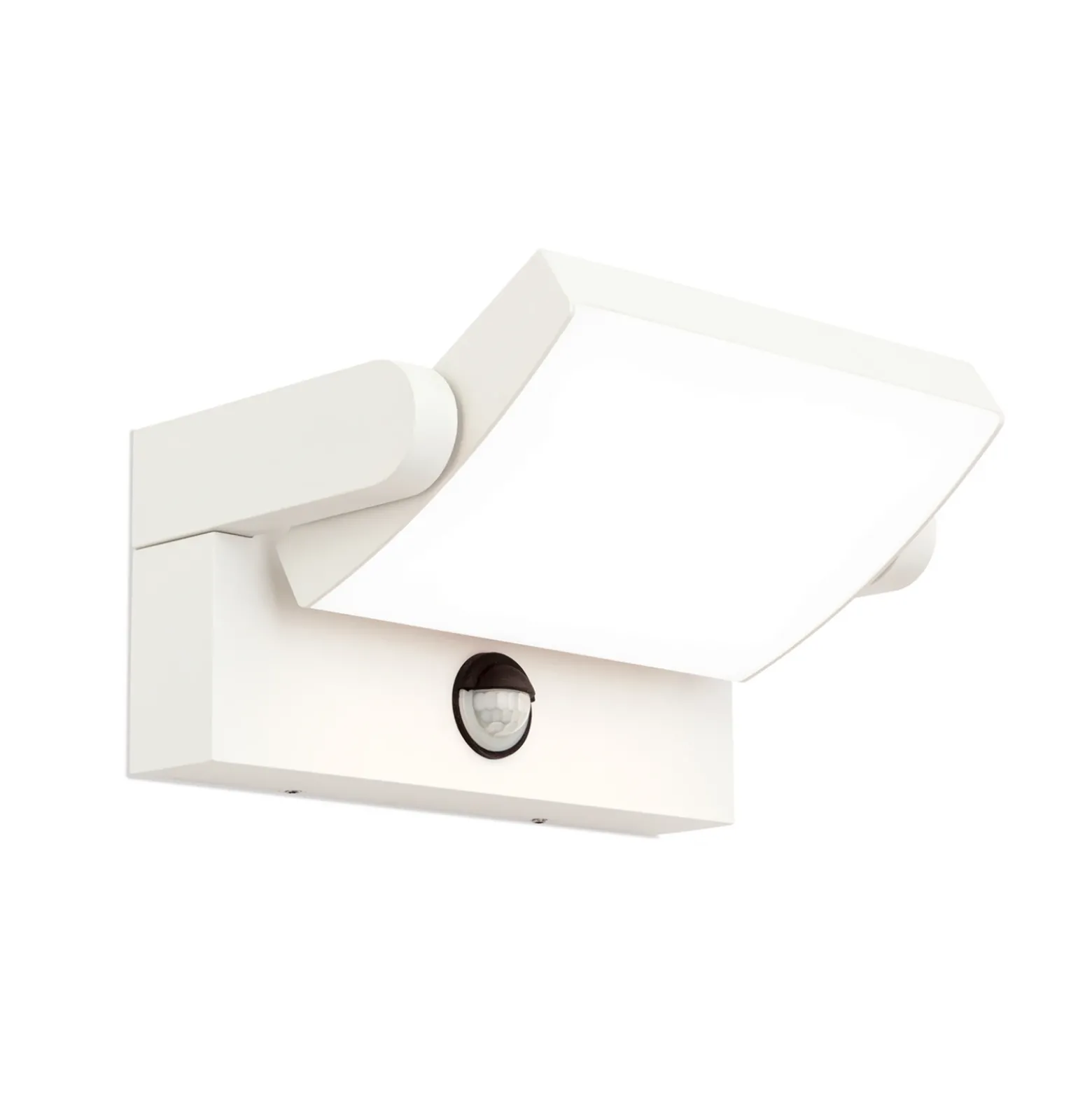 Aplique LED de exterior Ginger sensor blanco, IP54