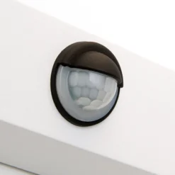 Aplique LED de exterior Hendryk con sensor, blanco