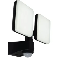 Aplique LED de exterior Jaro, sensor, 2 luces