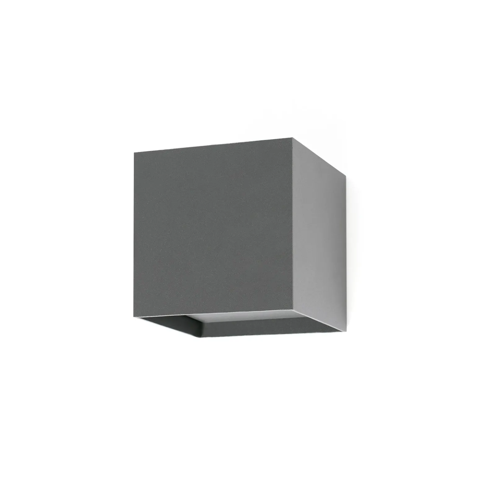 Aplique LED de exterior Olan, gris oscuro