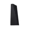 Aplique LED de exterior Times Square negro