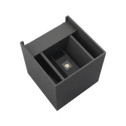 Aplique LED de exterior 5080 up/down grafito
