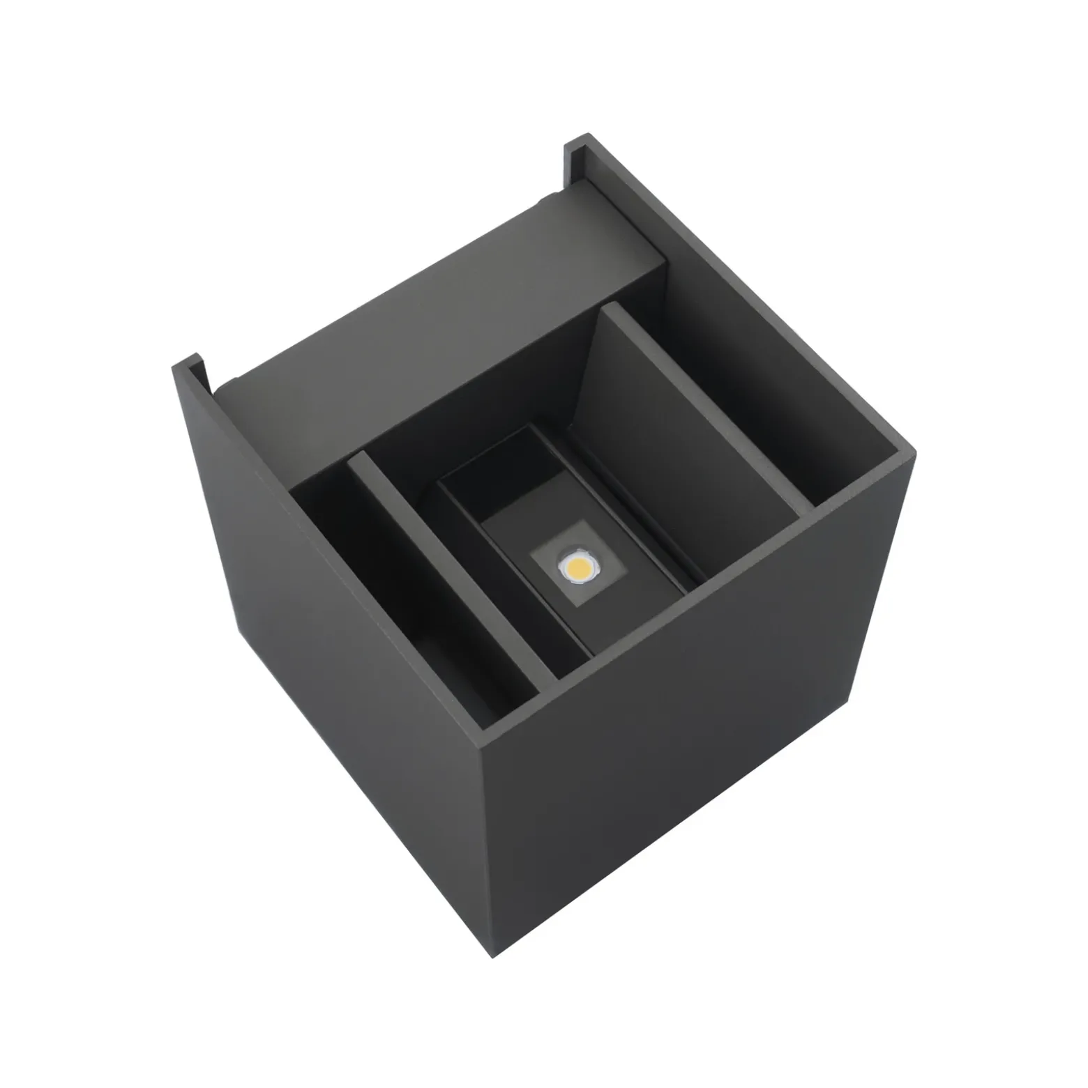 Aplique LED de exterior 5080 up/down grafito