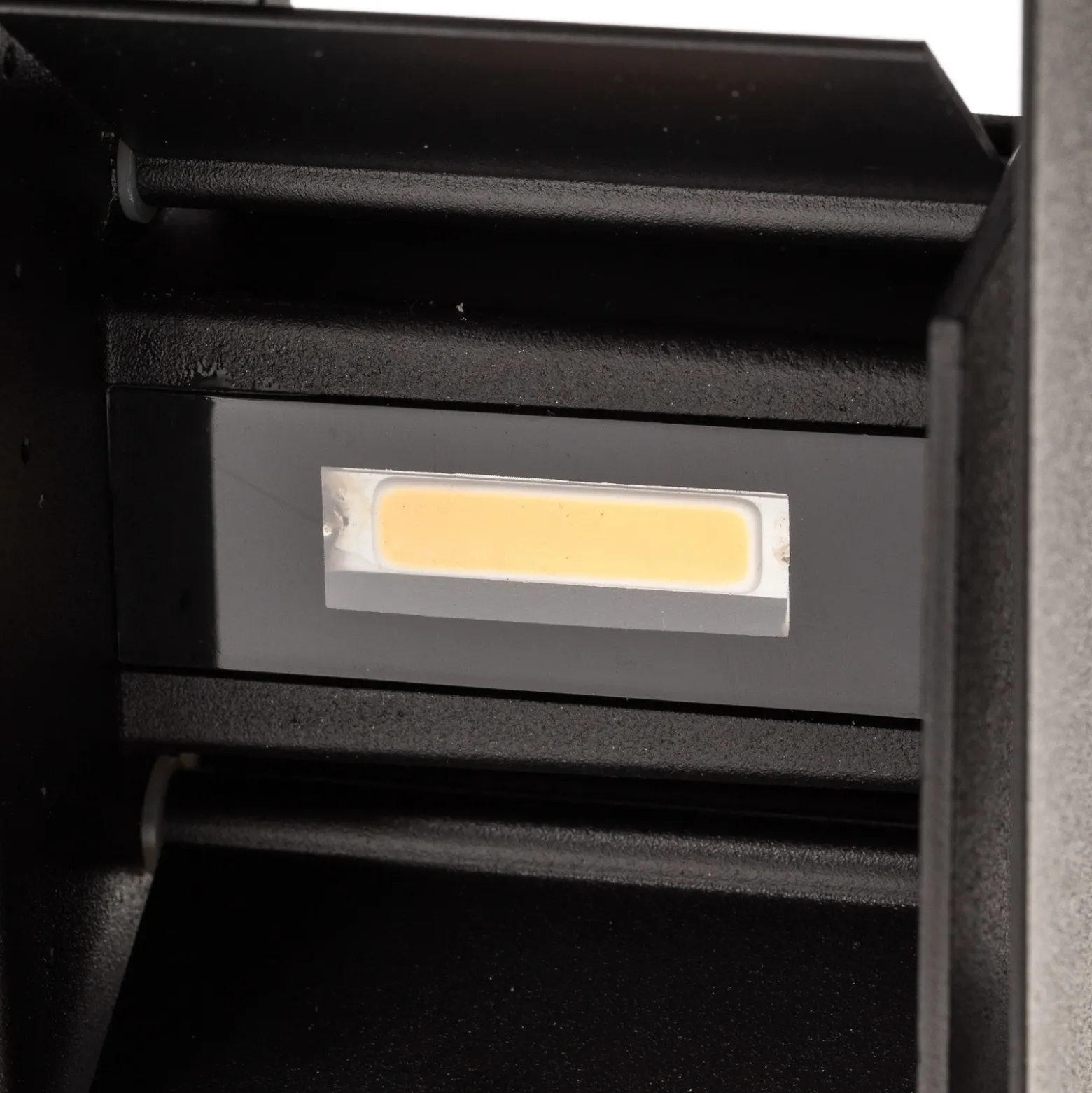 Aplique LED de exterior Wall, cúbico, negro