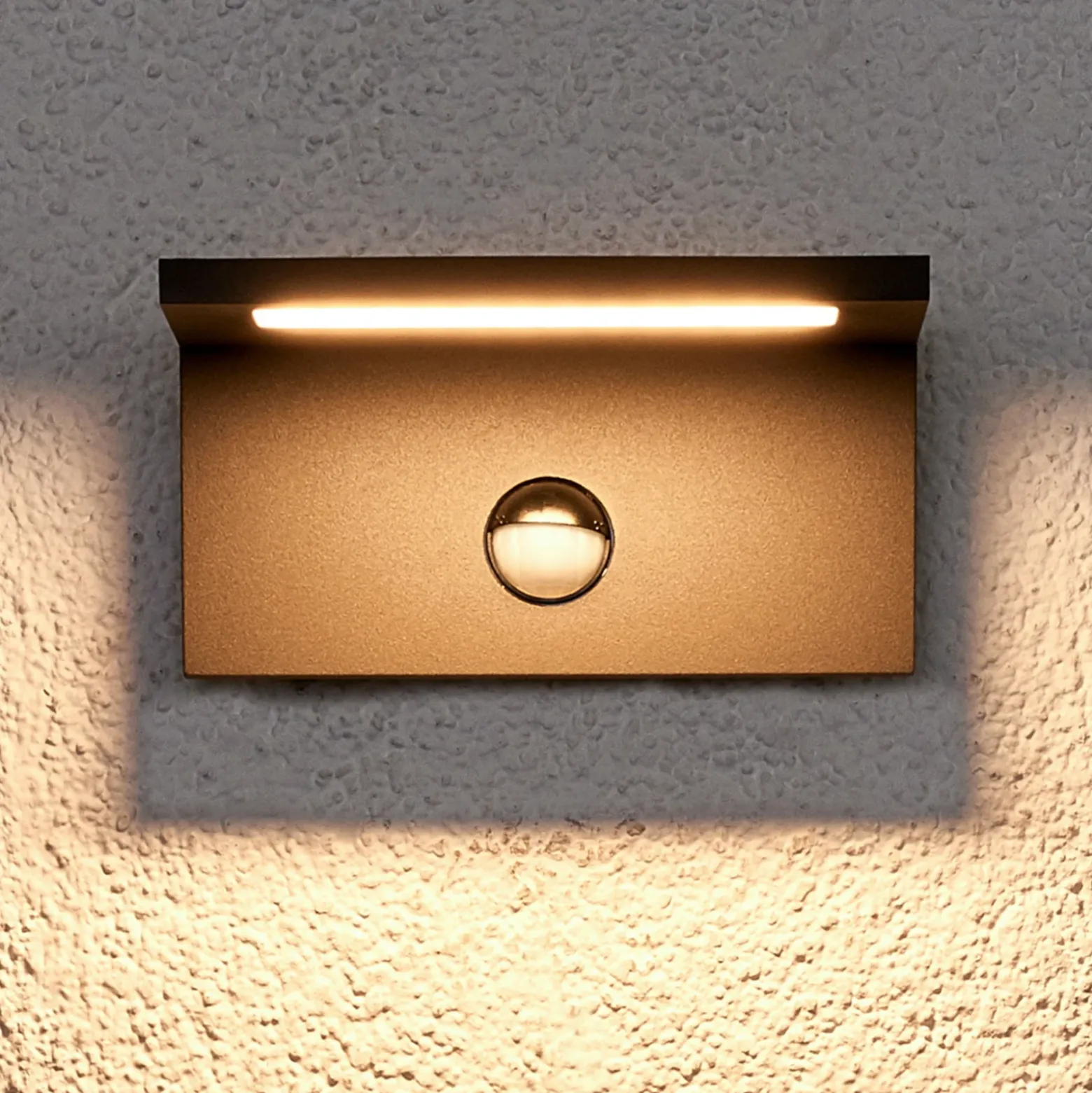 Aplique LED exteriores Darina sensor movimiento