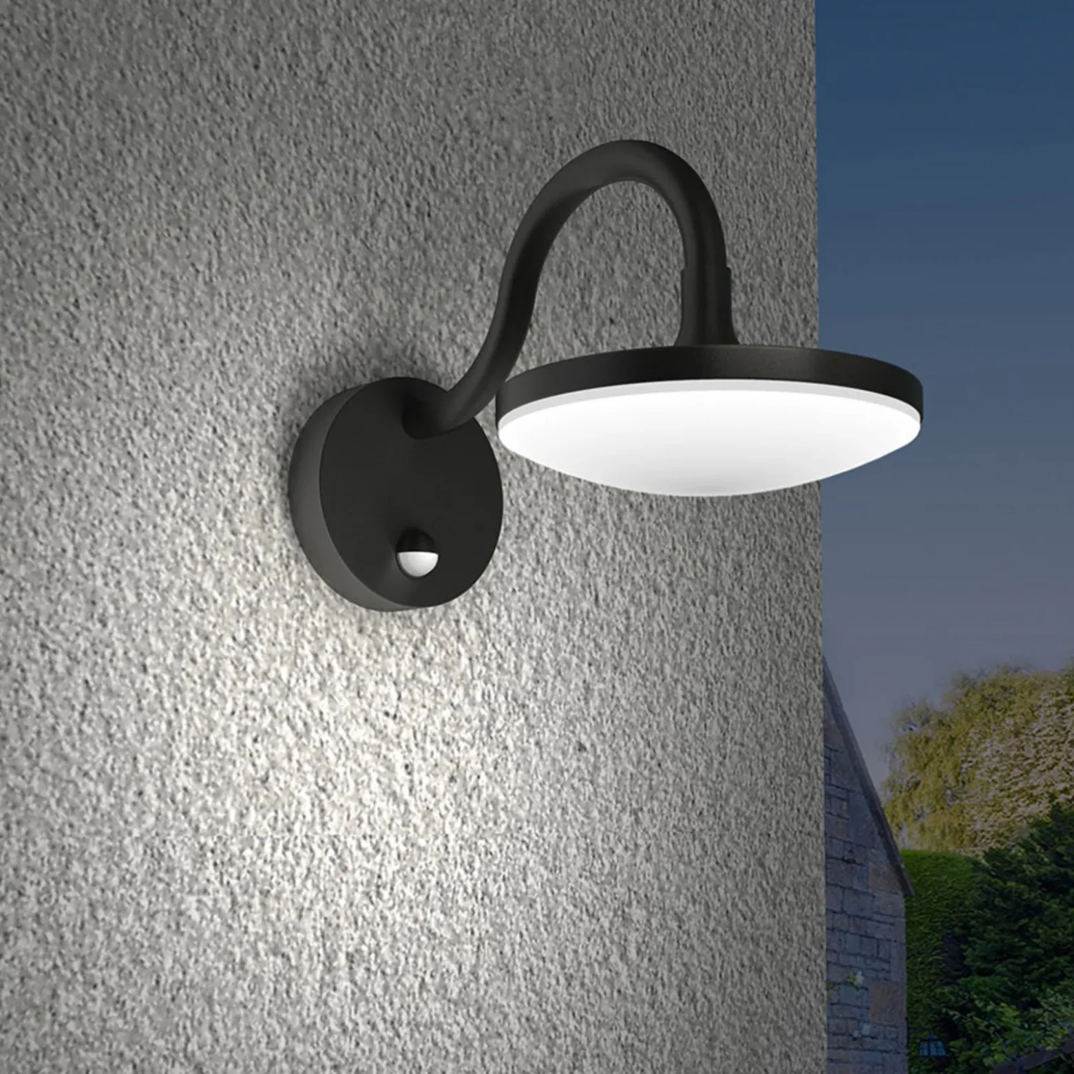 Aplique LED exteriores Finny sensor movimiento