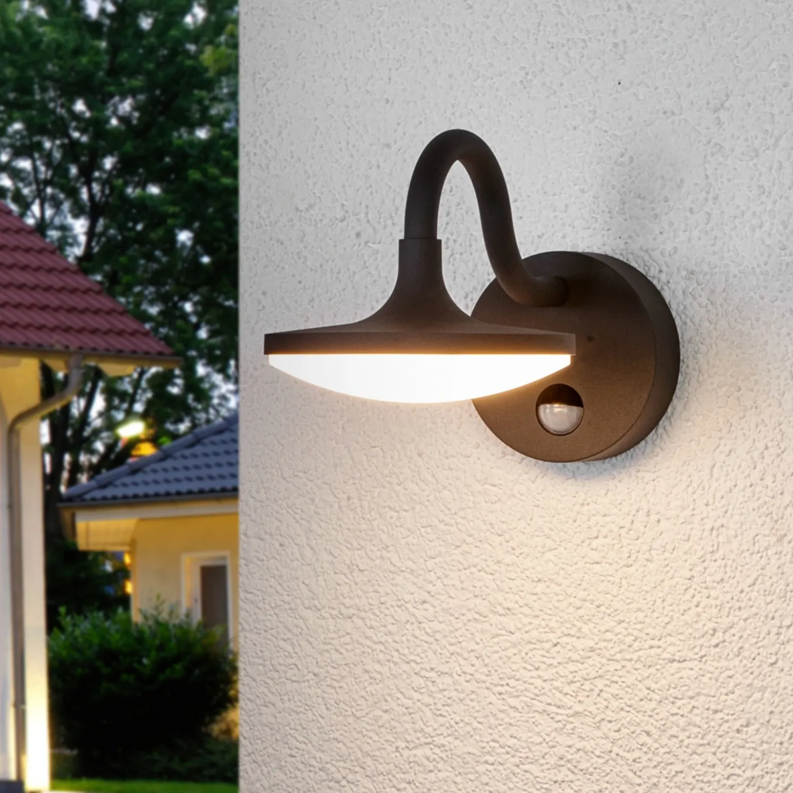 Aplique LED exteriores Finny sensor movimiento