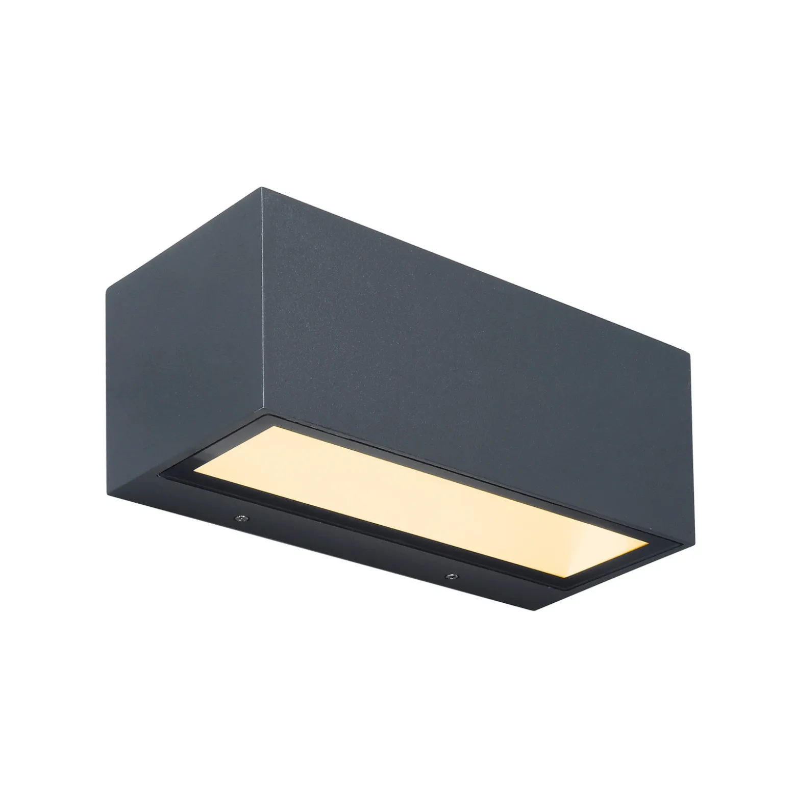 Aplique LED exterior Gemini 22cm 3.000K antracita