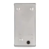 Aplique LED exterior sensor Aqua Rain, antracita